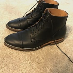 Viberg Black Service Boot